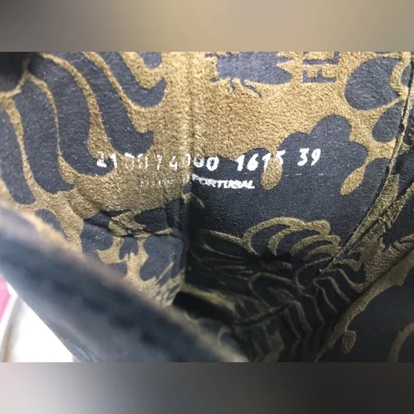 Fly London Ster Military Black Leather Combat Women's Lace Up Boots Size 8-8.5 - Picture 12 of 12